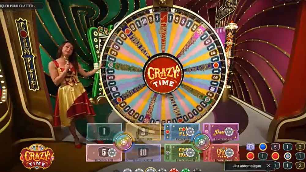 Crazy Time Planetwin365 kazinosu